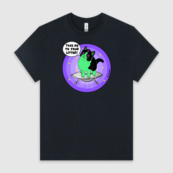 Alien Kitty Men's Tee Thumbnail