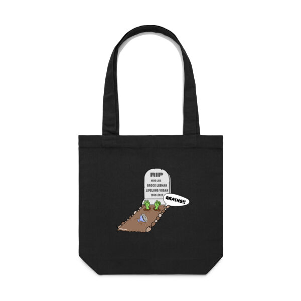 Vegan Zombie Tote Bag Thumbnail