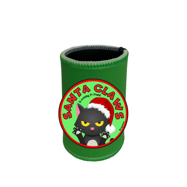Santa Claws Stubby Cooler Thumbnail
