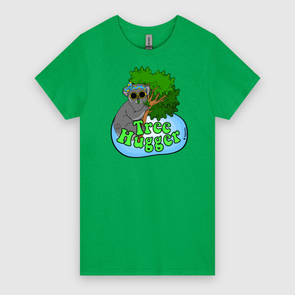 Tree Hugger Women's Tee Thumbnail