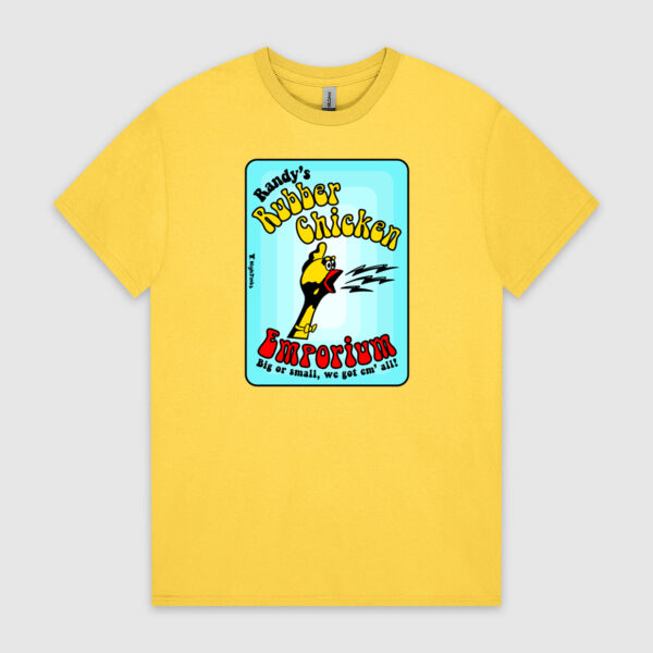 Randy's Rubber Chickens Mens Tee Thumbnail